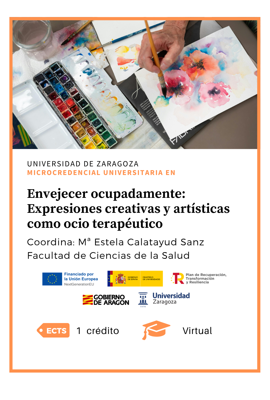 1489 Envejecer ocupadamente: Expresiones creativas y artísticas como ocio terapéutico