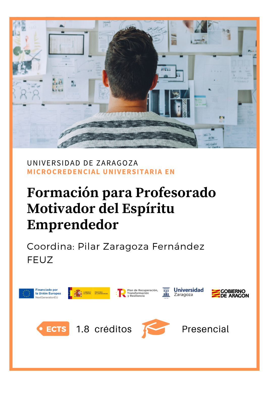 Formacion para Profesorado Motivador del Espíritu Emprendedor